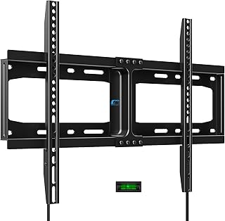 HOME VISION Heavy Duty Fixed TV Wall Bracket for 32-86 Inch Flat Screens | Max VESA 600x400mm, 75kg Load Capacity, Universal Slim TV Mount, Space Saving HV8601