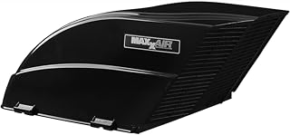 MAXXAIR FANMATE 00-955002 RV Fan and Vent Cover, Black | Fits MAXXFAN and Plus models, less than 5% airflow restriction, no-tool install, 25 x 18-1/8 x 10-1/4 in, Black, 00-955002