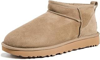 UGG Ultra Mini Classic Leather Ankle Boots Green