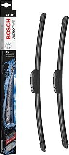 Bosch Aerotwin AR 142 S Front Windscreen Wipers, 2 Blades, 450 mm / 475 mm | Set of 2 Replacement Blades - Comes with Pre-assembled Adapter - Only for right-hand drive (UK)