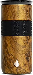 Elemental 18/8 Stainless Steel Triple Wall Insulated Copper Tumbler with Spill Resistant Ceramic Lid