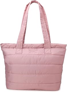 Reebok Womens Quilted Puffer Tote Bag, Carry On for Work & Travel