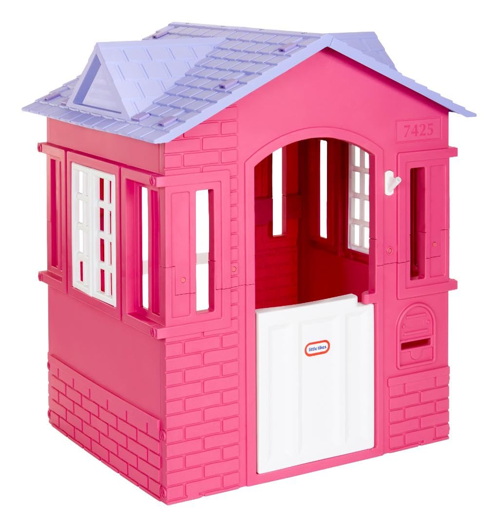 Little Tikes Cape Cottage Pretend Princess Playhousefor Kids, Indoor Outdoor, wi