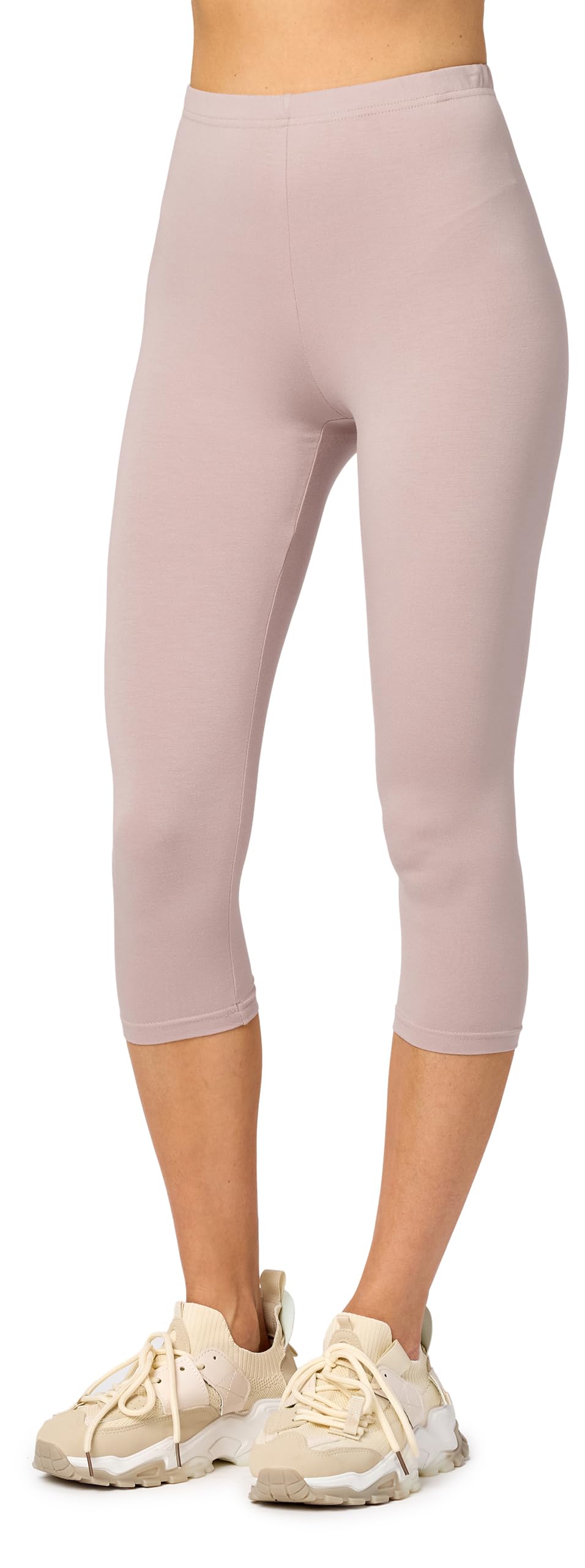 Merry Style MS10-144 Women's 3/4 Capri Leggings Viscose