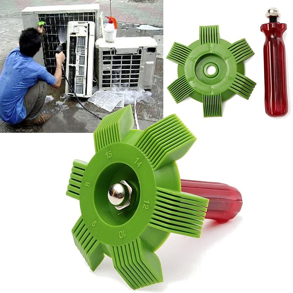 Car A/C Radiator Condenser Fin Comb Air Conditioner Coil Straightener Cleaning T