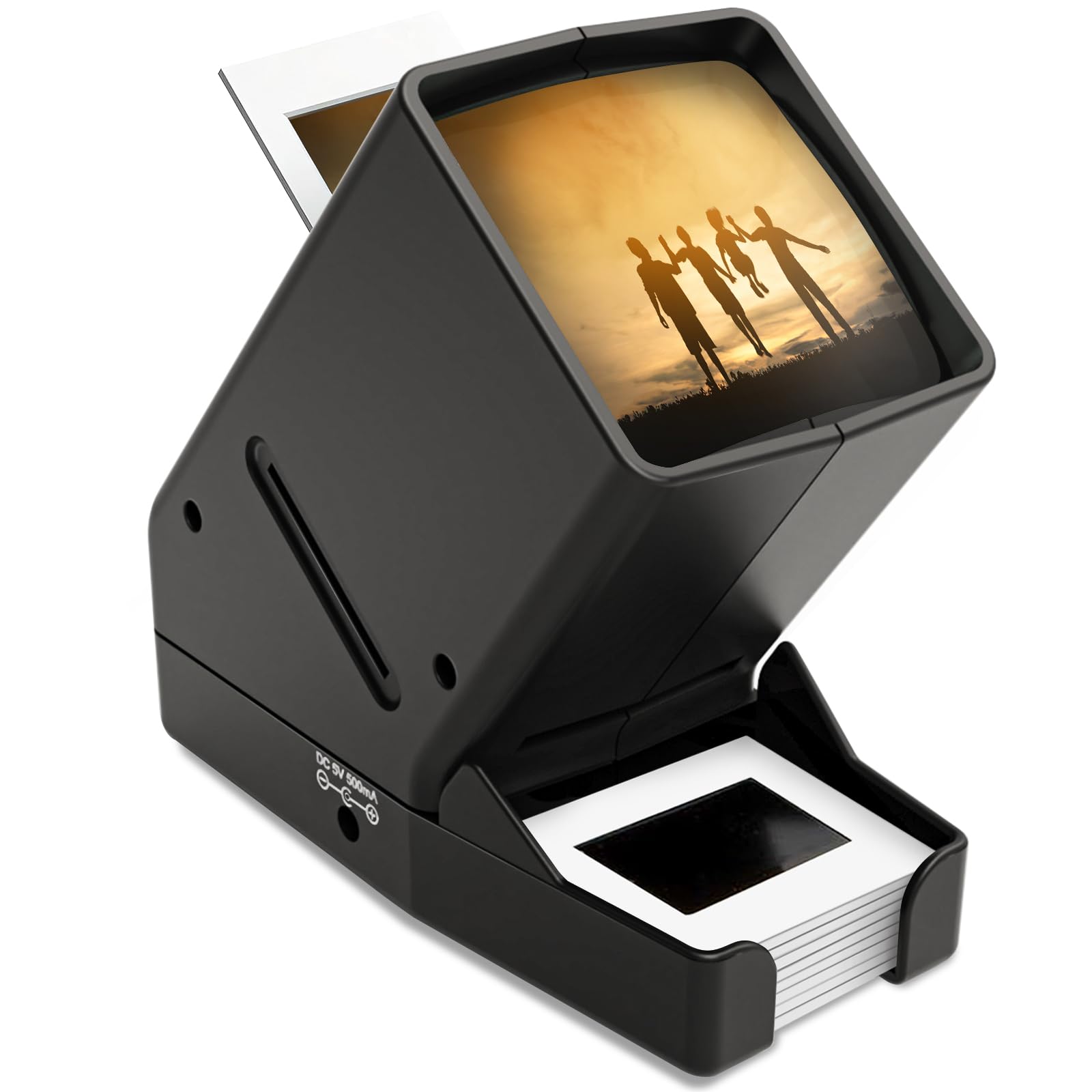 DigitConvert 35mm Slide & Film Negatives Viewer-Slide Viewer with 3X Magnificati