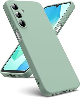 Oududianzi - Cover for Samsung Galaxy A16 5G Liquid Silicone, Matcha