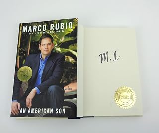 Marco Rubio Signed An American Son 1st Edition Limited Book PSA/DNA COA B | Autographed, Limited Edition Book