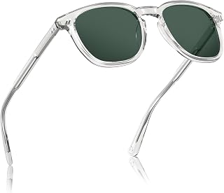 CARFIA Polarised Sunglasses Mens 100% UV Protection Square Street Style Driving Fishing