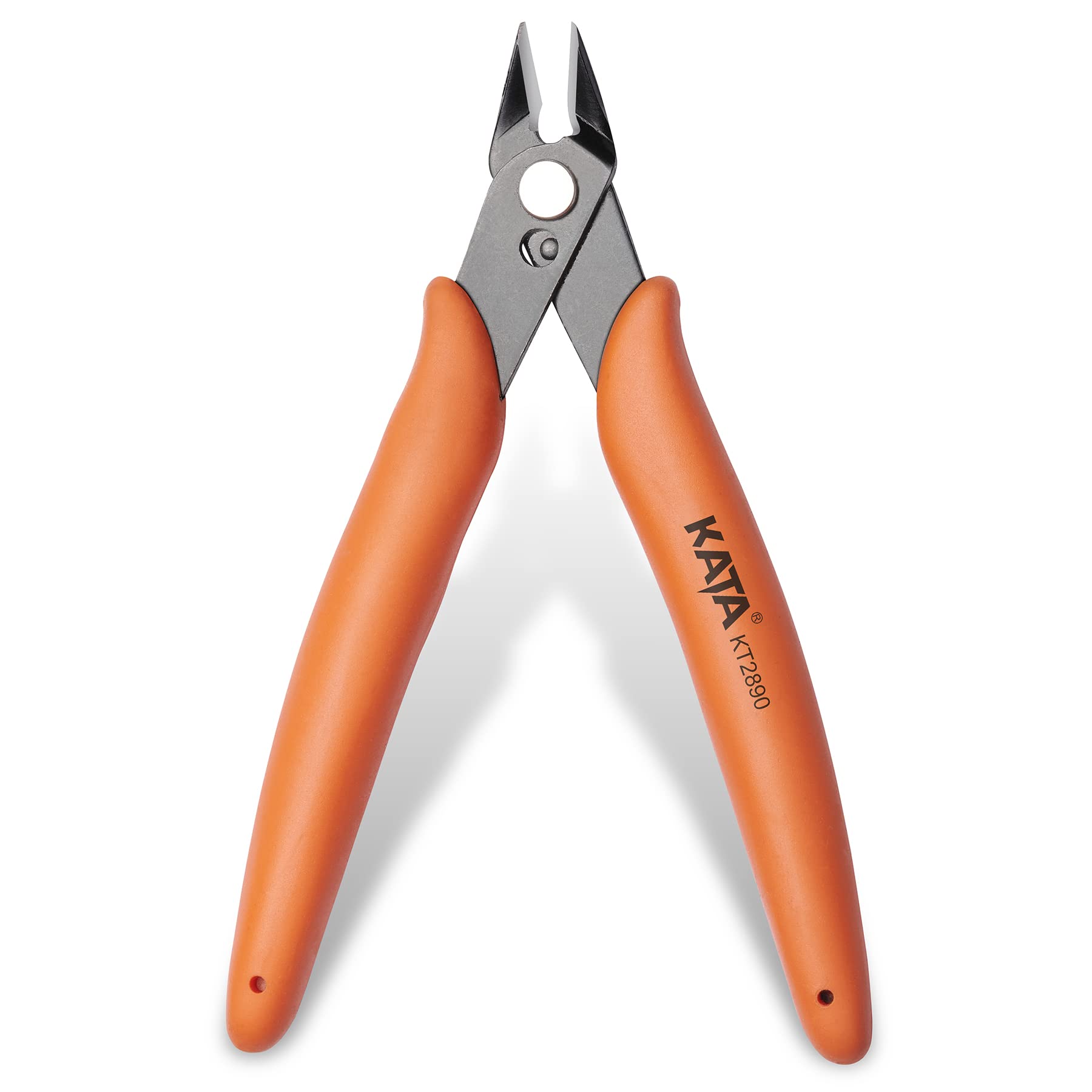 KATA Mini Flush Cutters, 5-Inch Micro Wire Cutters for Jewelry & Model Kits | Co