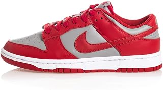Nike 1 Women's Flat Shoes, Med Grey Varsity Red White, 10