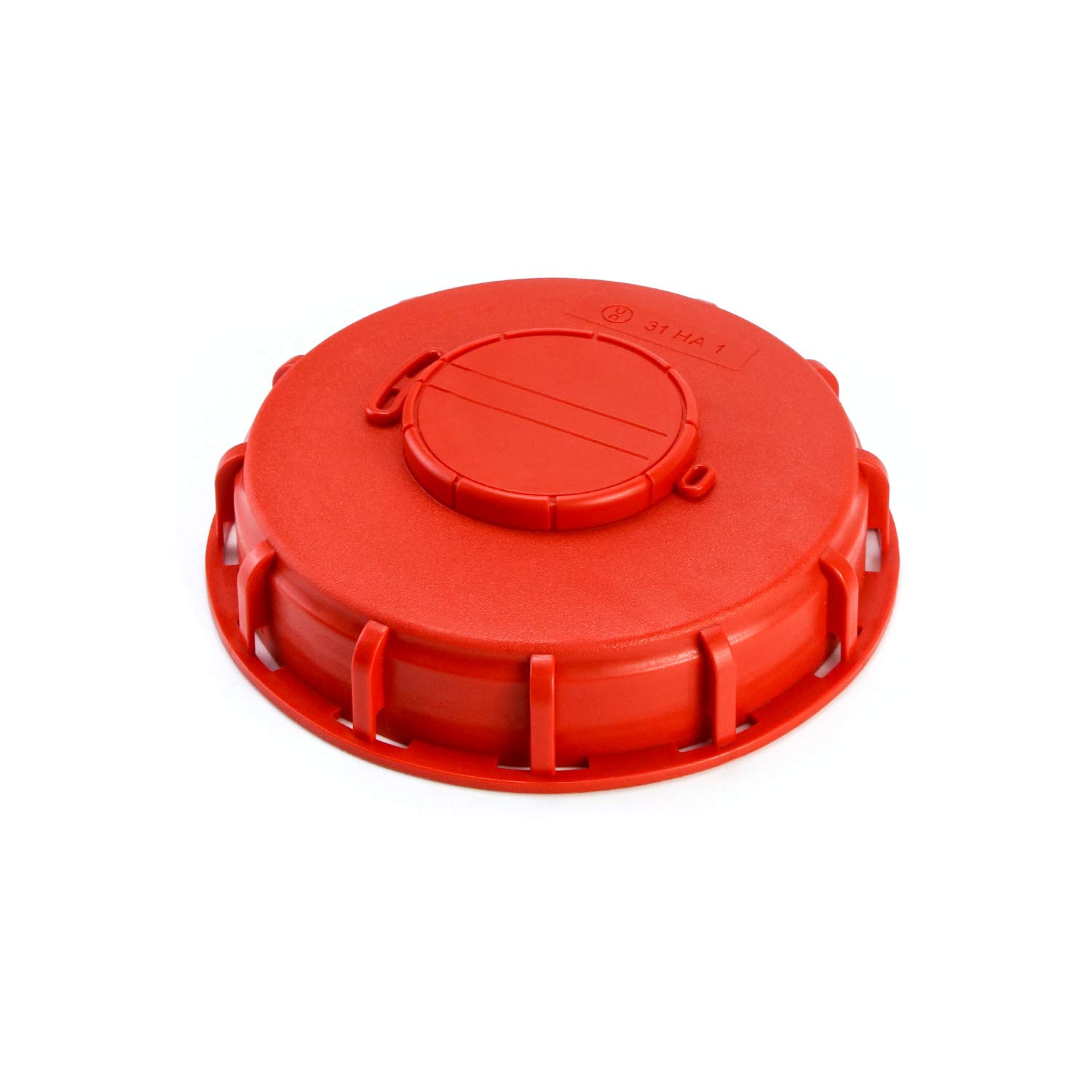 QWORK IBC Tote Lid Cover, 6.5" IBC Tank Water Liquid Tank Cap with Vent Hole for