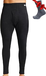 Merino.tech 100% Merino Wool Base Layer Men Pants & Socks - All-Season