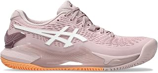 ASICS Resolution 8 Clay Clay Clay Women's Tennis Shoe Grey White