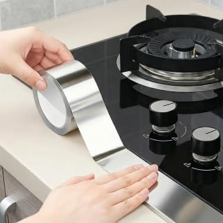 Heavy Duty Waterproof Strong Silver Adhesive Tape for Indoor and Outdoor Repair Hand Tear 18ft x 2 in Total