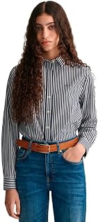Gant Reg Women's Poplin Striped T-Shirt