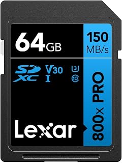 Lexar High-Performance SD 3.0 Card 64GB SDXC UHS-I