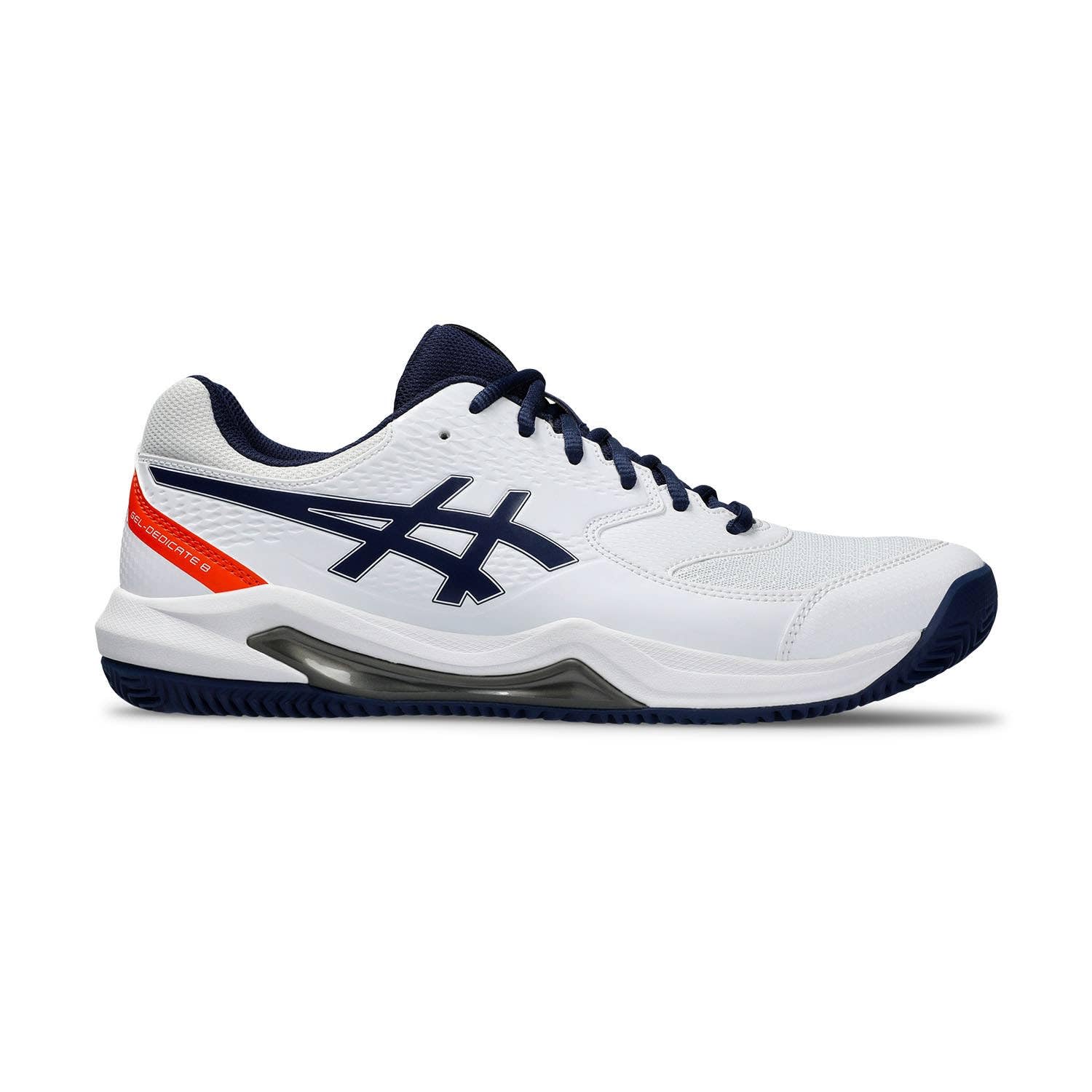 ASICS Dedicate 8 Clay Men's Tennis Shoes Blue White