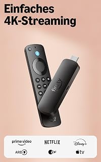 Amazon Fire TV Stick 4K Select, start streaming in 4K, hundreds of thousands of films and TV episodes, and free & live TV, find TV programmes faster with Alexa+