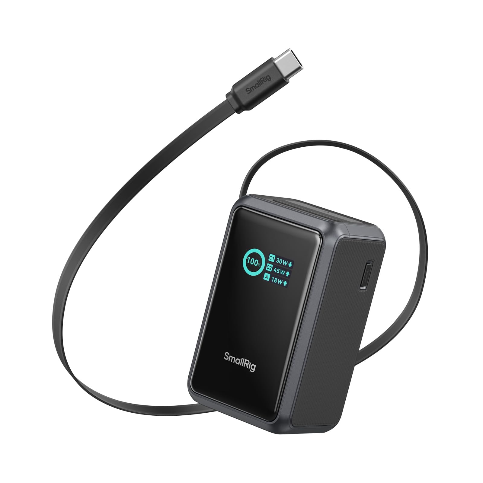 SmallRig Nano36 Power Bank for Camera, PD45W USB-C VMount Battery | Mini Portabl
