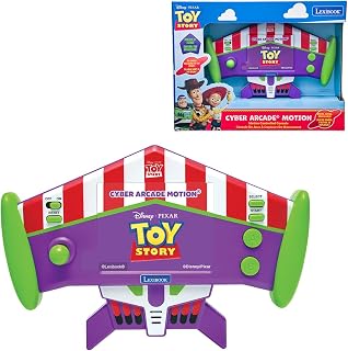 Lexibook, Toy Story Cyber Arcade Motion Console, JL3180TS | 50 games, 10 Toy Story games, Gesture control, 2.8-inch colour LCD