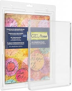 Gel Press Gelli Printing Plate - (Size: 8" X 10") - 10802 | Choose from various sizes, plate shapes, quantities, or class packs