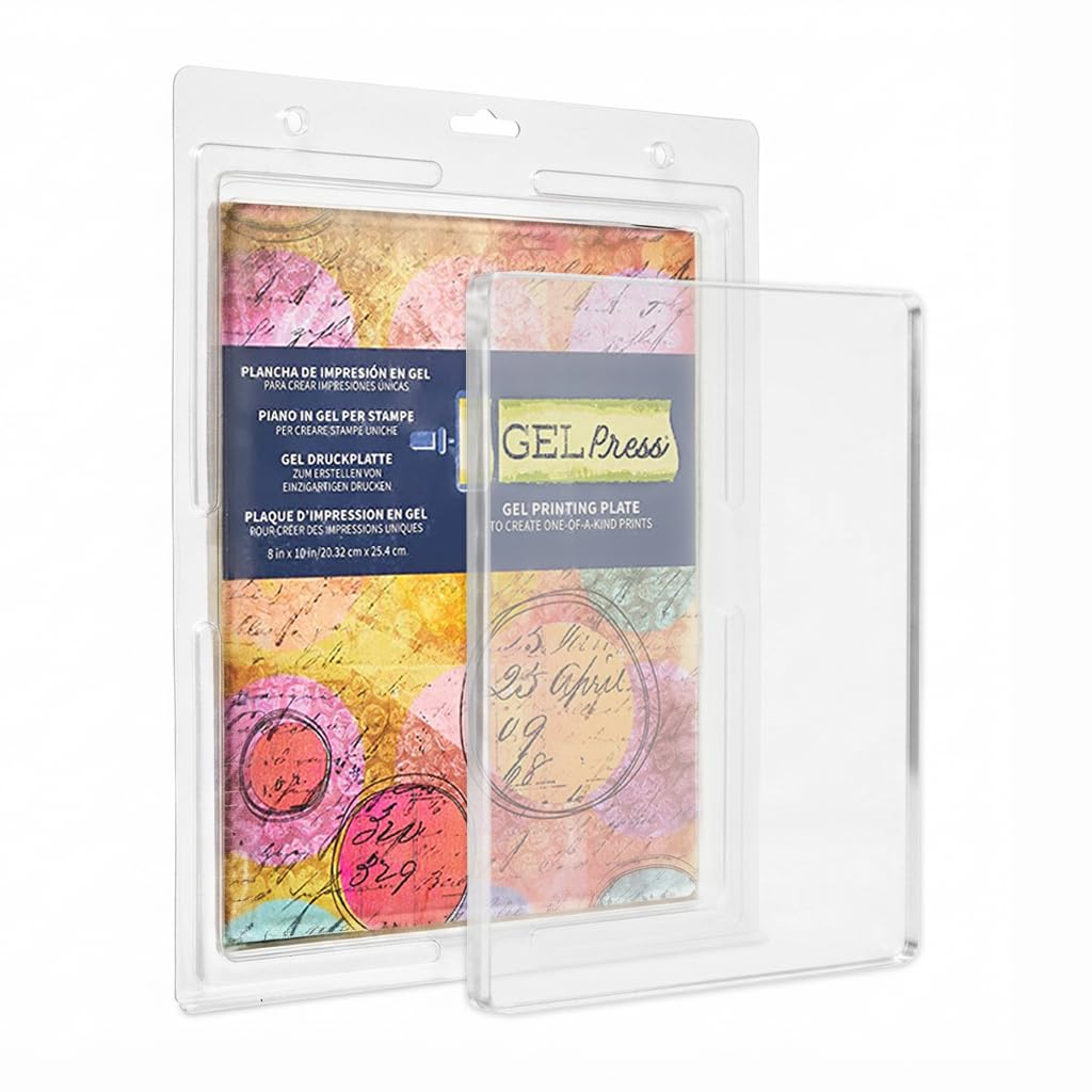 Gel Press Gelli Printing Plate - (Size: 8" X 10") - 10802 | Choose from various 
