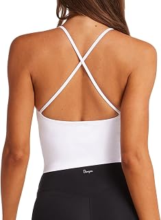 Danysu Women's Sports Bra Without Underwire Crossback Padded Fitness Sports