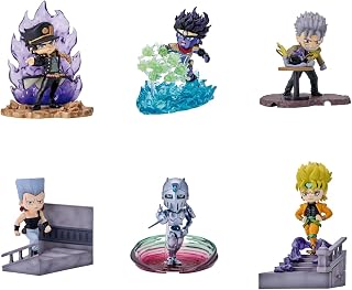 Rement Jojo's Bizarre Adventure Stardust Crusaders STAND on DESK - 1 Box H 4.5 x W 2.8 x D 2.8 inches (115 x 70 x 70 mm) ATBC-PVC