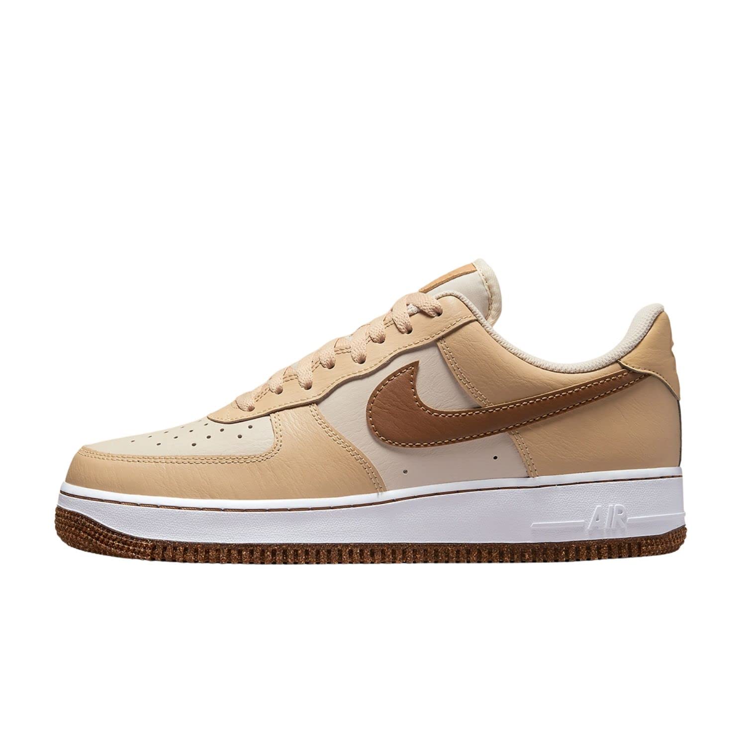 Nike Mens Air Force 1 '07 Shoe, Pearl/White/Sesame, 7 UK