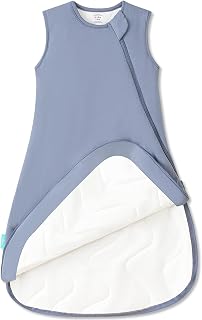 PurComfy Supersoft Bamboo Viscose Sleep Sack, 1.0 TOG Baby Sleeping Bag | Ideal For Sensitive Skin, 2-Way Zipper, All Season Baby Wearable Blanket, Neutral for Boy Girl