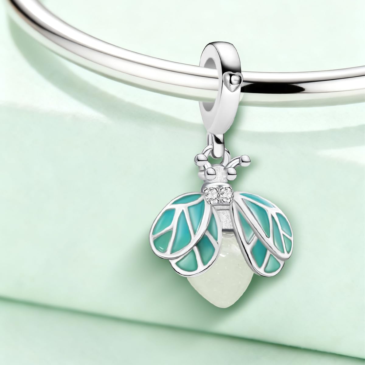 1 x Fashion Sterling Silver Lighting Series Beads Charm for DIY Matching Jewelry