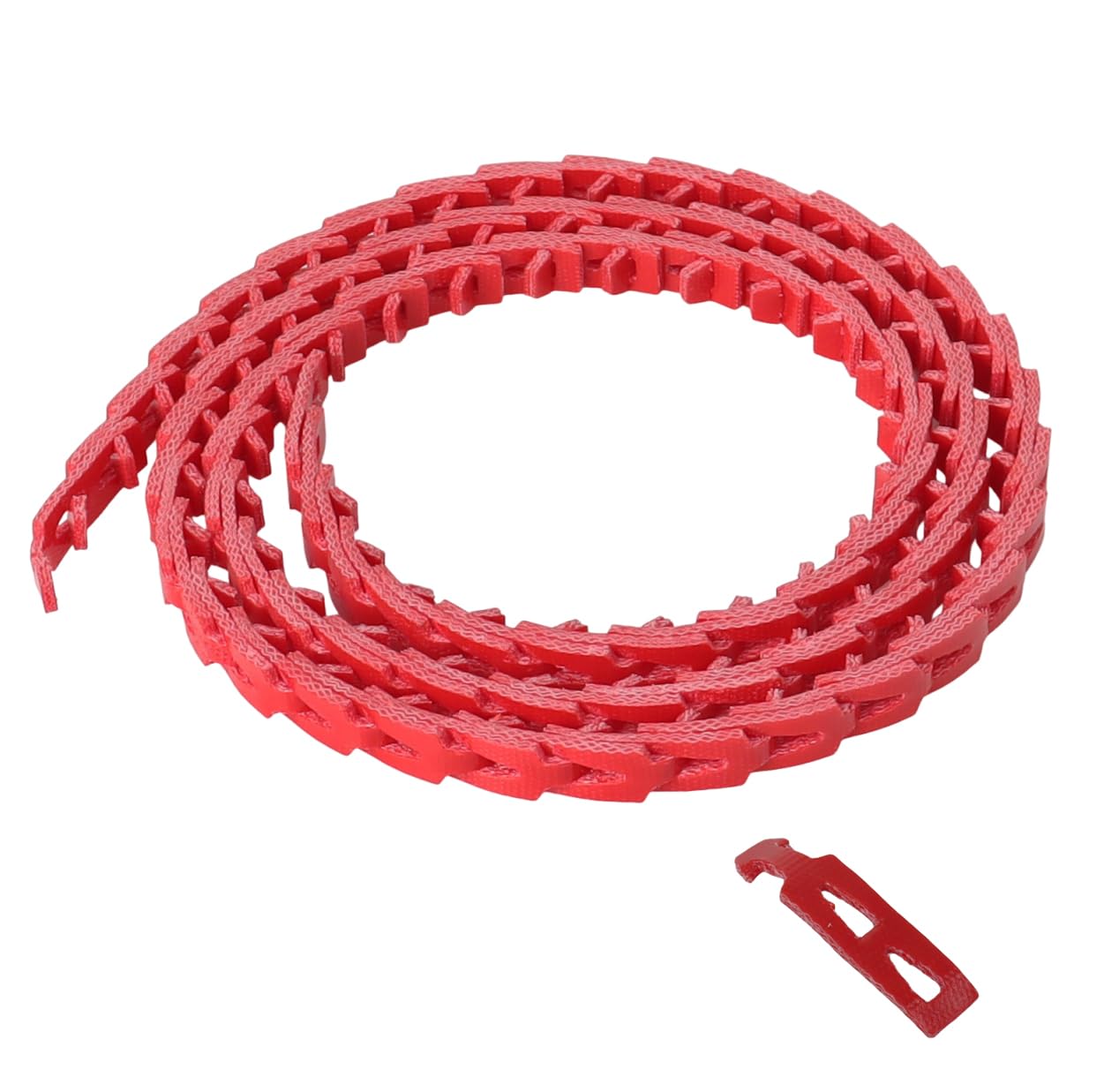5FT Power Twist V Belt 1/2-Inch x 5 Feet A Type, Adjustable Link Drive V-Belt Pe