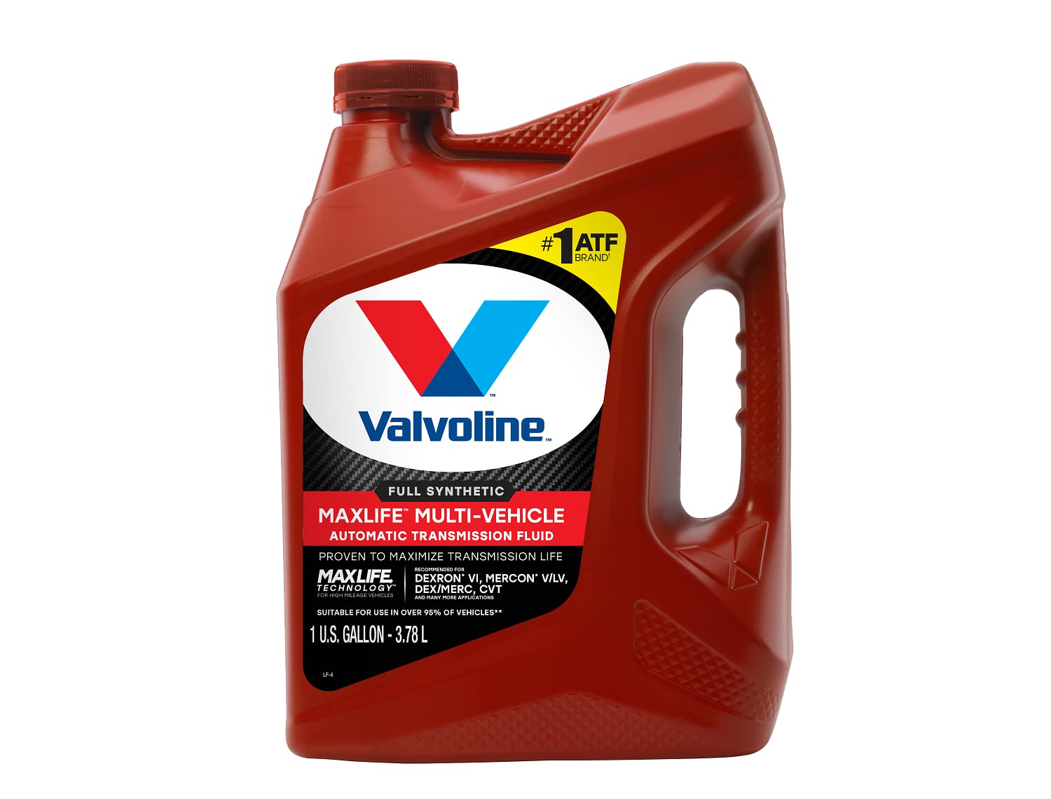 Valvoline MaxLife Multi-Vehicle ATF Full Synthetic Automatic Transmission Fluid 