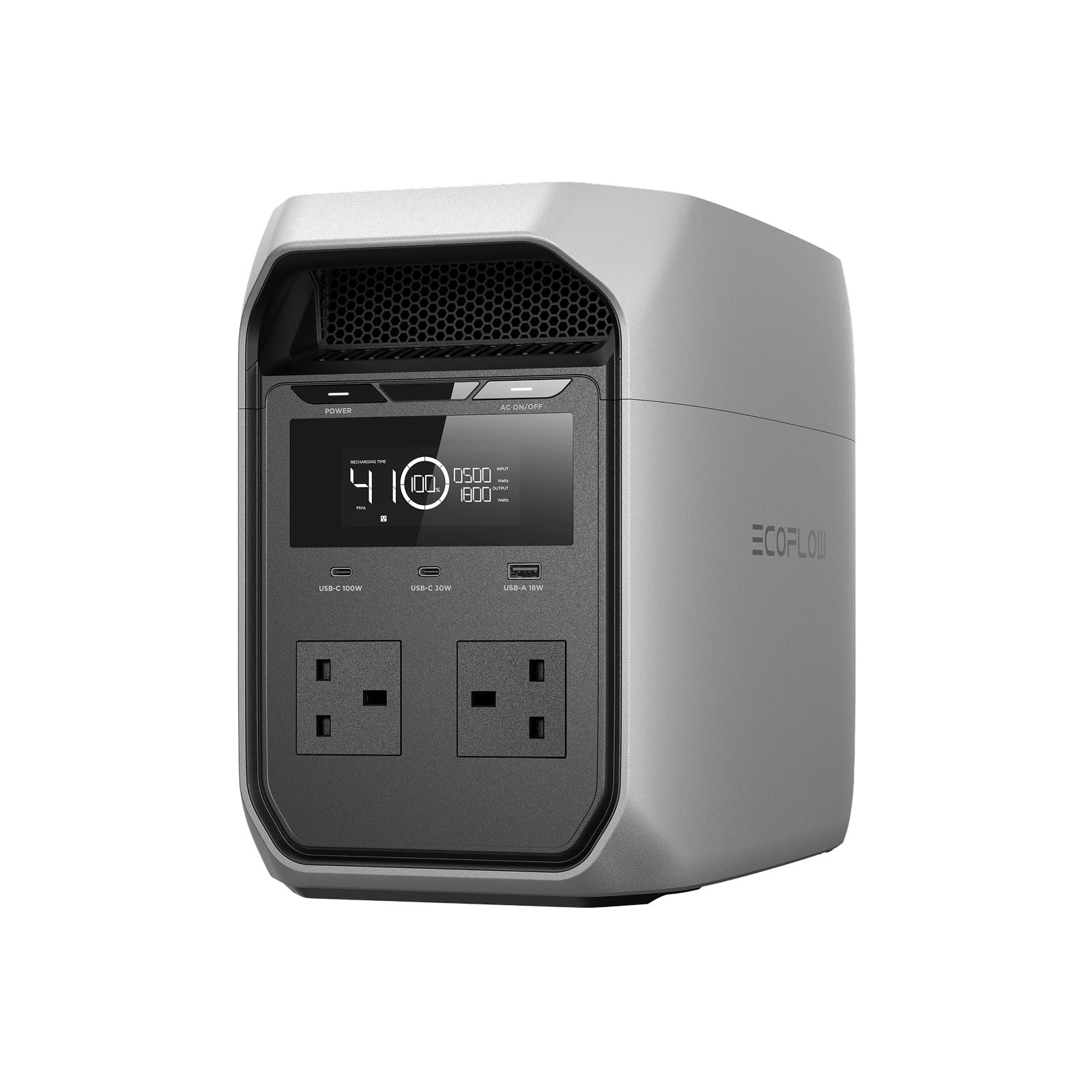 EF ECOFLOW DELTA 3 Classic Portable Power Station, 1024Wh LiFePO4 Battery | 1800