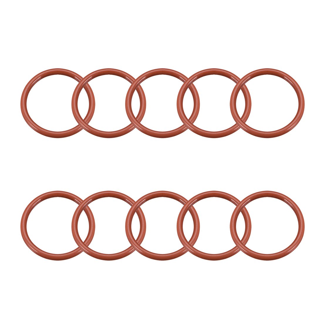 Silicone O Ring, Outer Diameter 38mm, ID31.8mm, Width 3.1mm, VMQ Seal Ring Gaske