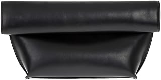 JNB Faux Leather Oversize Foldover Clutch