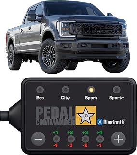 PEDAL COMMANDER for Ford F350 Super Duty 2011-2026 Throttle Controller | Fits 3rd 4th 5th Gen XL, XLT, Lariat, King Ranch, Platinum 6.2L/6.7L/6.8L/7.3L Ford F350 Accessories