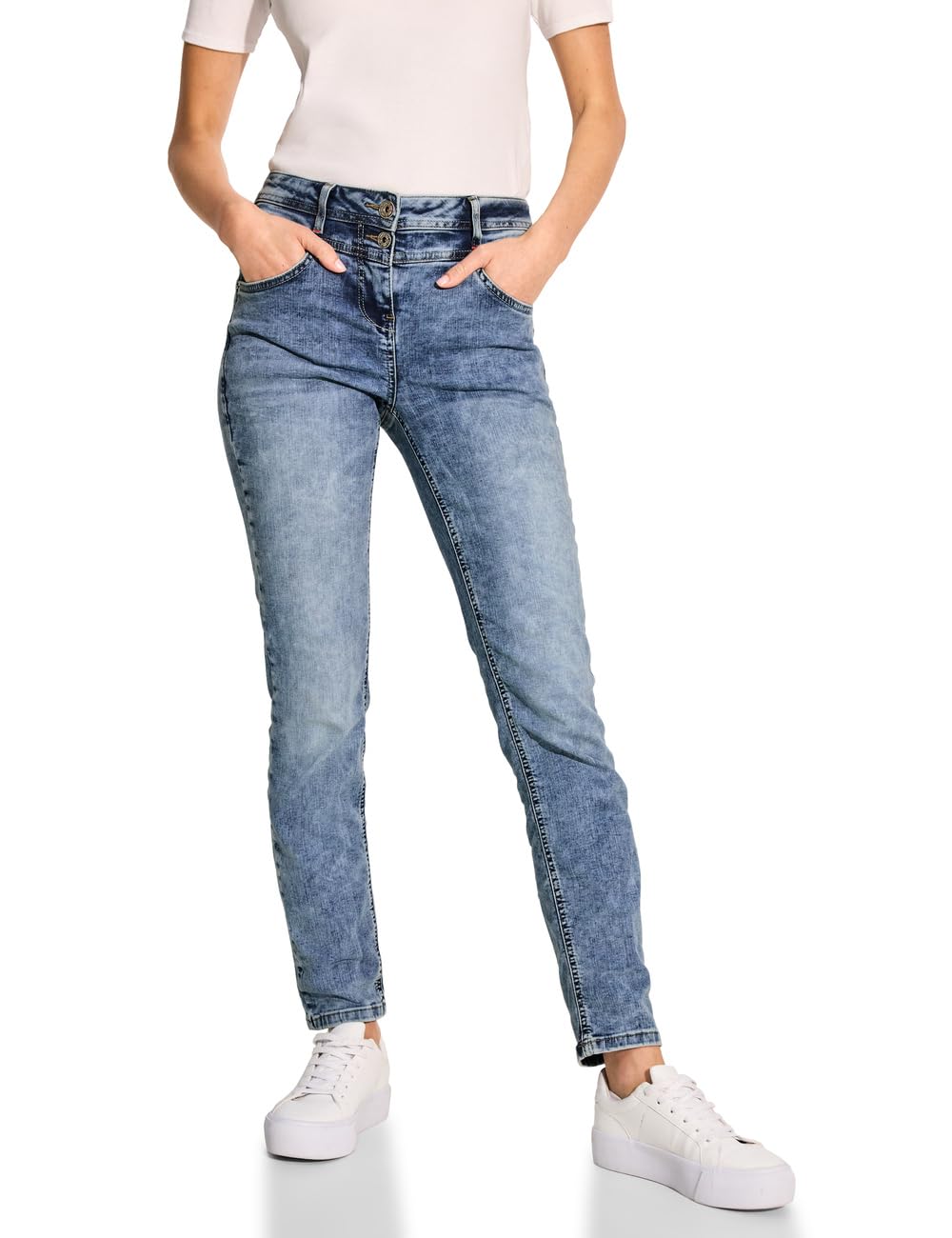 Cecil Damen Style Toronto 2-knopf 59 Jeans Slim Fit (1er Pack)
