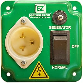 The Original EZ GENERATOR SWITCH - Patented, UL/CSA Approved Manual Transfer Switch - Made in the USA