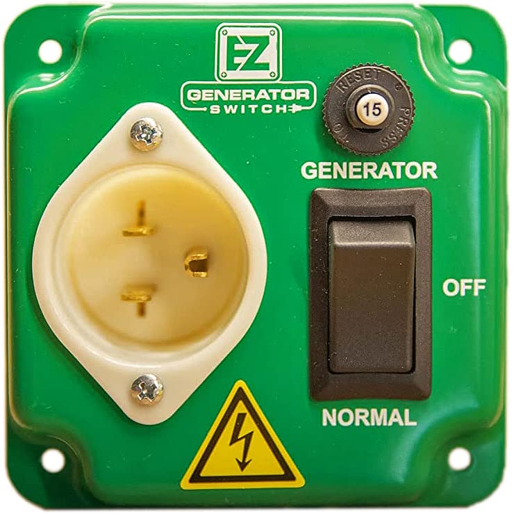 The Original EZ GENERATOR SWITCH - Patented, UL/CSA Approved Manual Transfer Swi