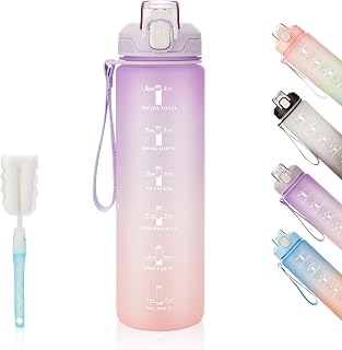 YC Kitchen Sports Water Bottle 1L | Leakproof and BPA Free Sports Water Bottle for Fitness, Gym and Outdoor Sports
