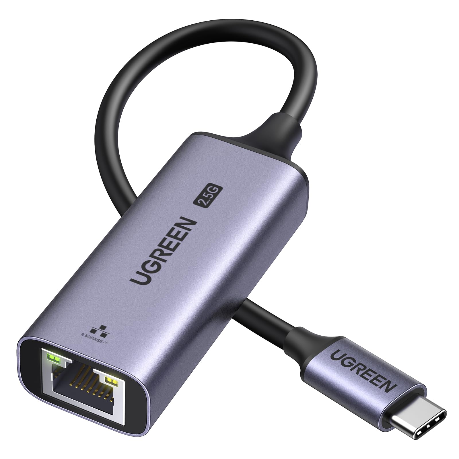 UGREEN USB C to Ethernet Adapter 2.5G, Ethernet Adapter Aluminum for Laptop | Ty