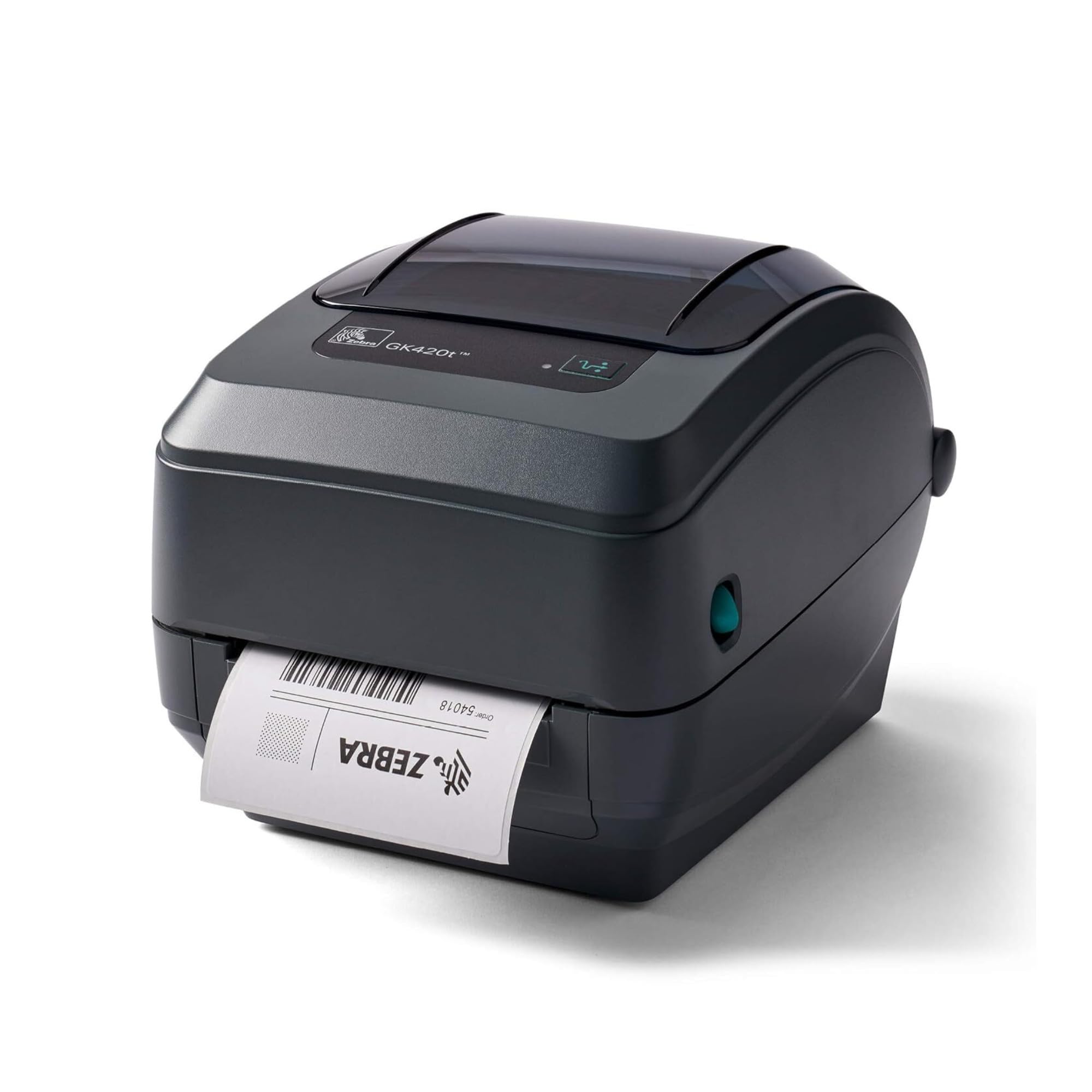 Zebra GK420t Thermal Transfer Label Printer (Renewed) | 4-inch print width, USB 