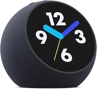 Amazon Echo Time (all-new), Customizable smart clock, Smart alarms, Ambient sounds, Smart home hub, Ideal for bedrooms, Designed for Alexa+, Graphite
