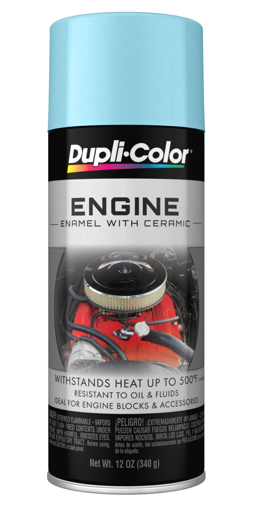Dupli-Color Engine Paint with CERAMIC, Metallic, Pontiac Blue, 12 oz