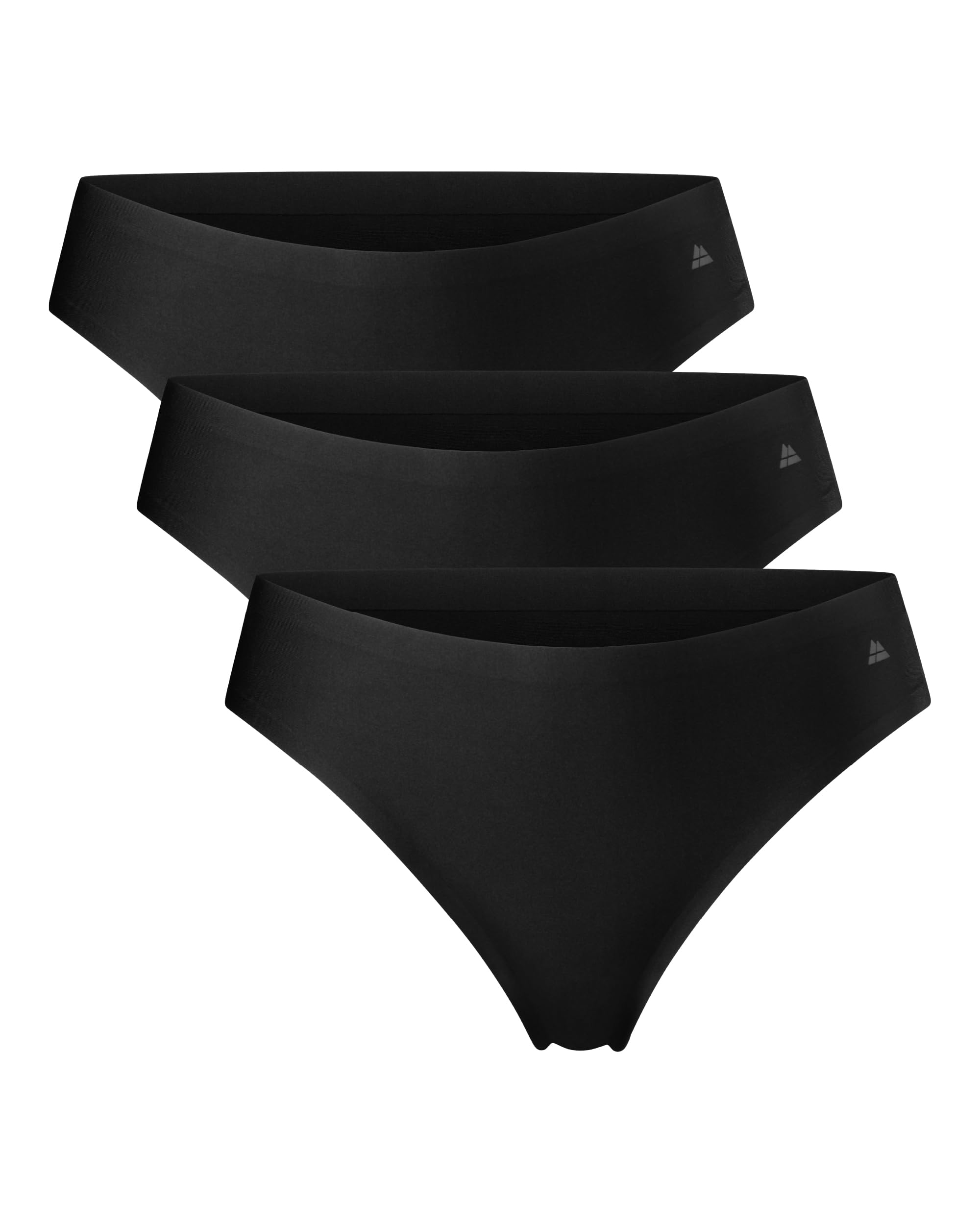 DANISH ENDURANCE Invisible Thongs Microfiber Soft Lightweight Thong for Women, P