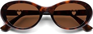 VANLINKER Trendy Polarized Oval Sunglasses for Women 2026 Retro Vintage Shades VL9892