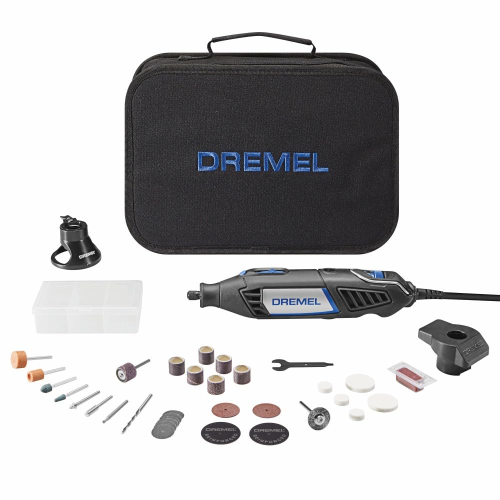 DREMEL 4000-2/32 Variable Speed Rotary Tool Kit - Engraver, Polisher, and Sander