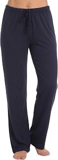Just Love Women's Pajama Pants, Soft Stretch Jersey PJ Bottoms with Two Pockets, Elastic Waist and Drawstring